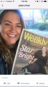 30,000 copies of the Pasadena Weekly and my photo is on the cover!!